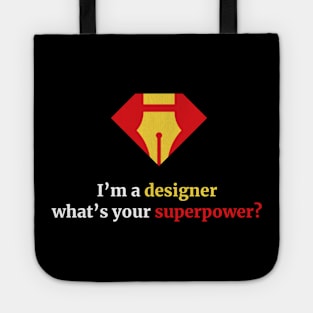 Funny graphic designer gift products Tote