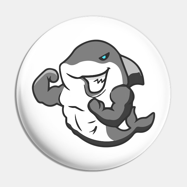 Muscular dolphin Pin by Right-Fit27