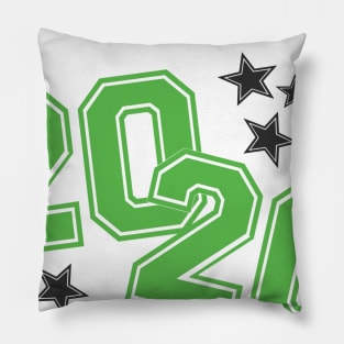 Welcome 2020 (New Year - Green) Pillow