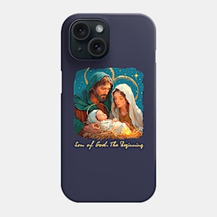 Son of God. The beginning. Phone Case