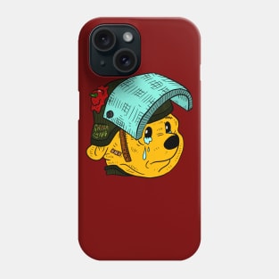 china and xi, free hong kong. police bear. Phone Case