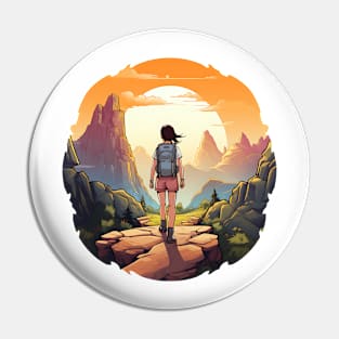 Take a hike and find your peace Pin