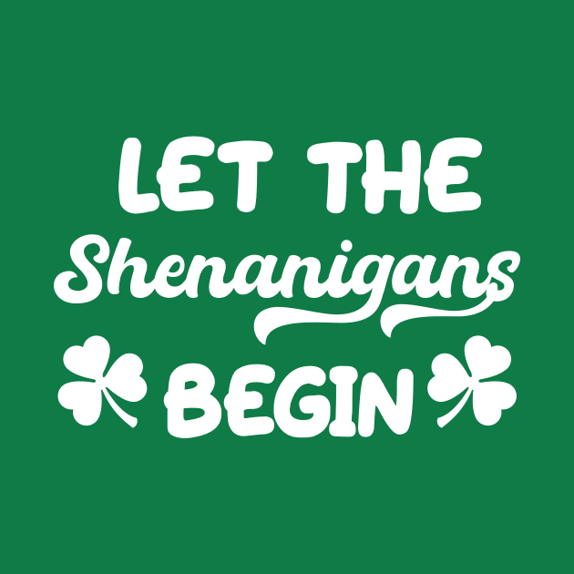 Let the Shenanigans Begin St Patrick’s Shamrock by aesthetice1