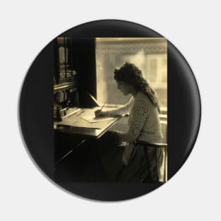 Mary Pickford Writing Pin