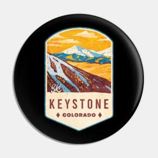 Keystone Colorado Ski Badge Pin