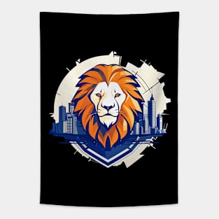 Lion Predator Animal Beauty Nature Wildlife Discovery Tapestry