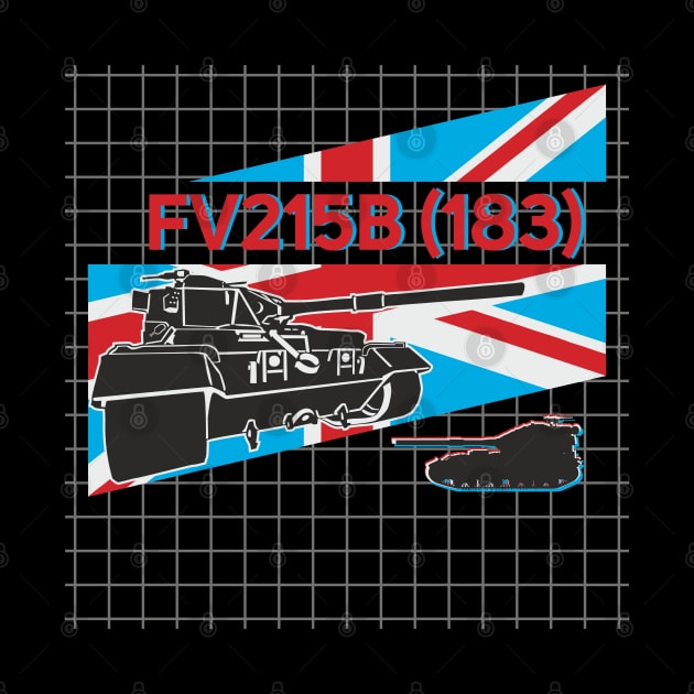 British heavy tank destroyer FV215B (183) by FAawRay