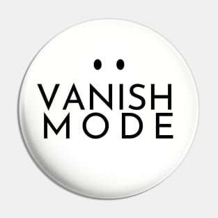 Vanish Mode Ghost Design Pin