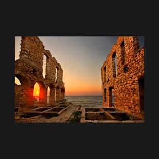 The twilight of the old tanneries - Samos island T-Shirt