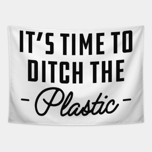 Save Ocean - It's time to ditch the plastic Tapestry