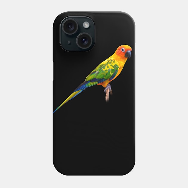 Parrot Present Bird Lovers T-Shirt Nature Tropical Phone Case by gdimido