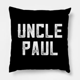 Uncle Paul Uncle Brother Pregnancy Announcet Pillow