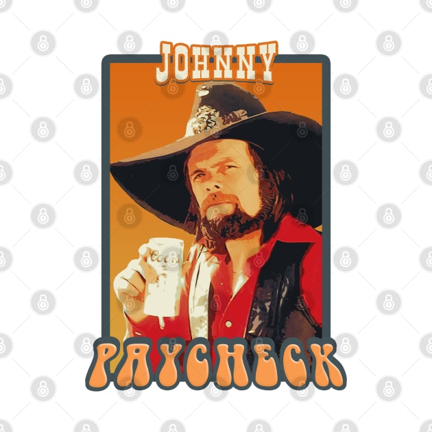 Johnny Paycheck // Retro by Mandegraph