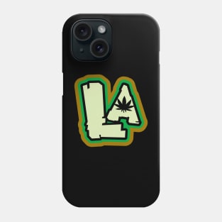 LA Weed, Weed, Los Angeles Phone Case