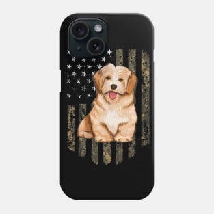 Havanese Camo American Flag 4Th Of July Usa Phone Case