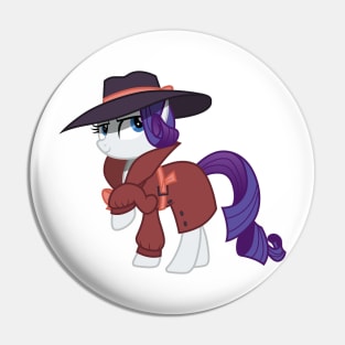 Detective Rarity Pin