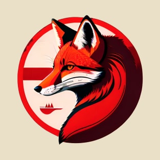 Retro Red Fox T-Shirt