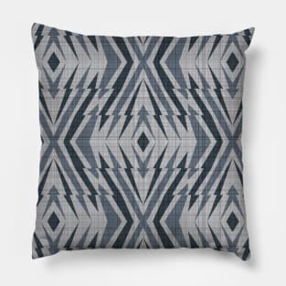 Geometric pattern. Rhombuses and lines Pillow