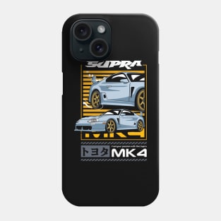 Supra MK4 Automotive Art Phone Case