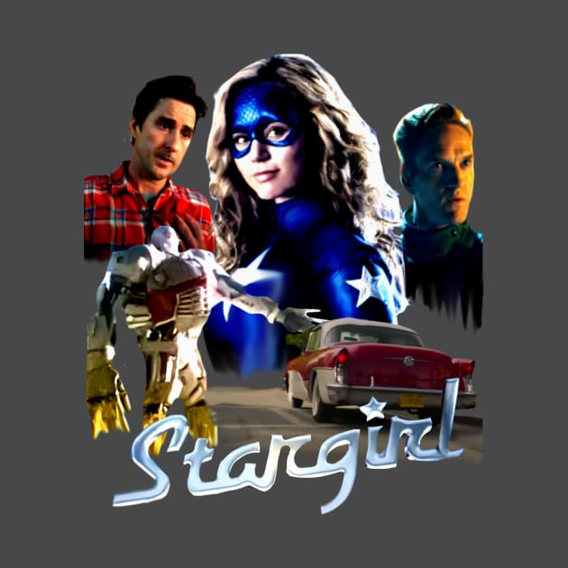 Star Girl Character montage by Diversions pop culture designs