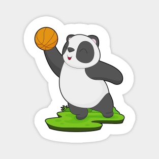 Panda Basketball player Basketball Magnet