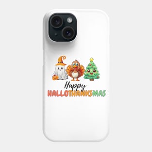 Hallothanksgiving | Halloween | Thanksgiving | Christmas Phone Case