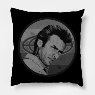 Golden Age Eastwood BW Pillow