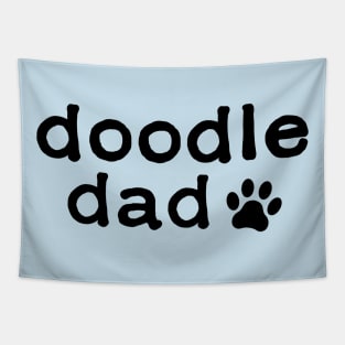 Doodle dad paw Tapestry