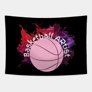 Basketball Artist Tapestry