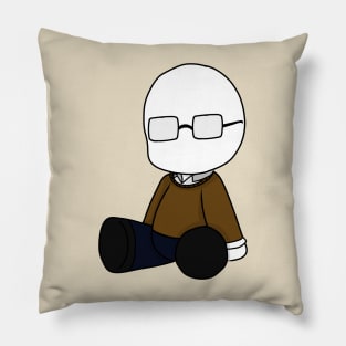 trenderman doll chibi Pillow