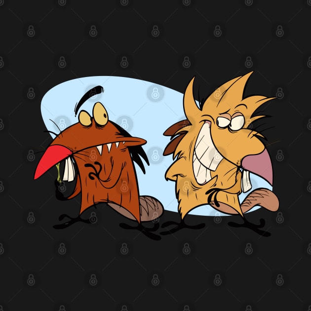 The Angry Beavers - brothers by TheAnchovyman