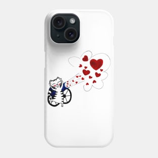 Yuna Cat | Spreading Love, Not War Phone Case