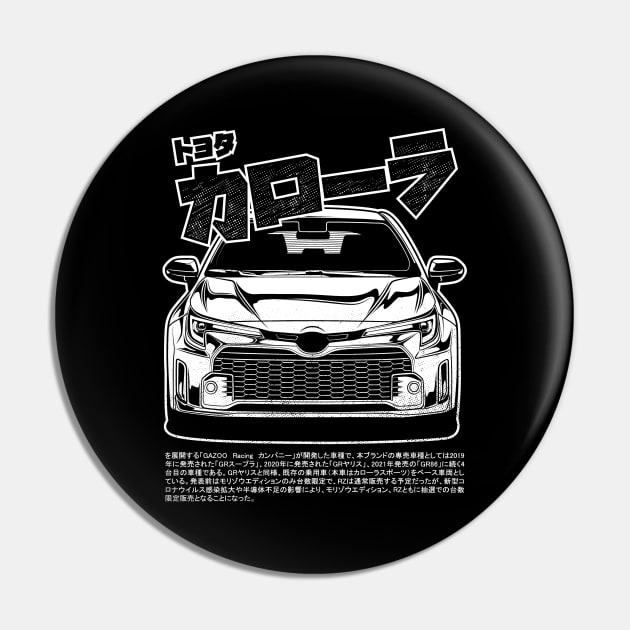 Toyota GR Corolla Pin by idrdesign