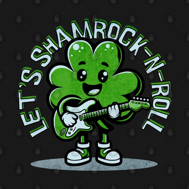 Cute St. Patrick's Day Shamrock-N-Roll by daisyblue