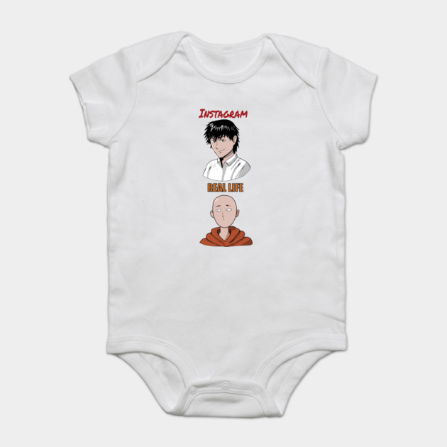 One Punch Man Saitama One Punch Man Baby Kurzarmbody