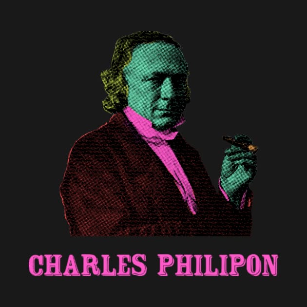 Charles Philipon alternate text/image size ratio by KeepRomanticismWeird