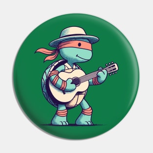 Country Mutant Ninja Turtle Pin
