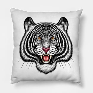 Tiger bengal tiger Siberian tiger big cat Pillow