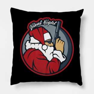 Patriot Progun Santa Claus Soldier Xmas Christmas Pillow