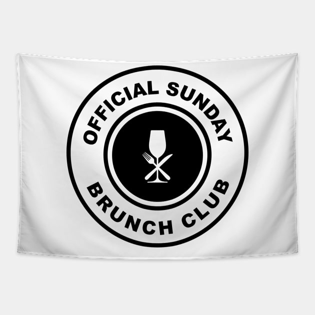 Official Sunday Brunch Club 3 Tapestry by centeringmychi