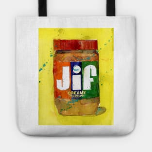 Jif Peanut Butter - Vintage - Kitchen Art Tote