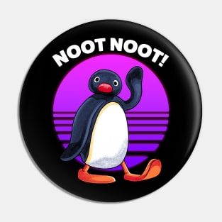 Pingu Noot Noot Meme Pin