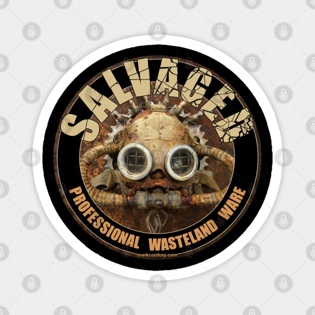 SALVAGED Ware - Gas Mask Magnet by SALVAGED Ware