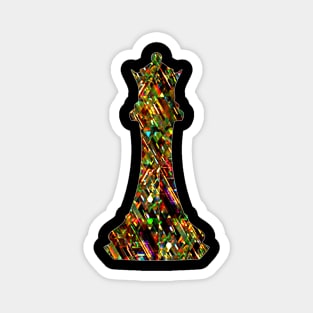 Chess Piece - The Queen 2 Magnet