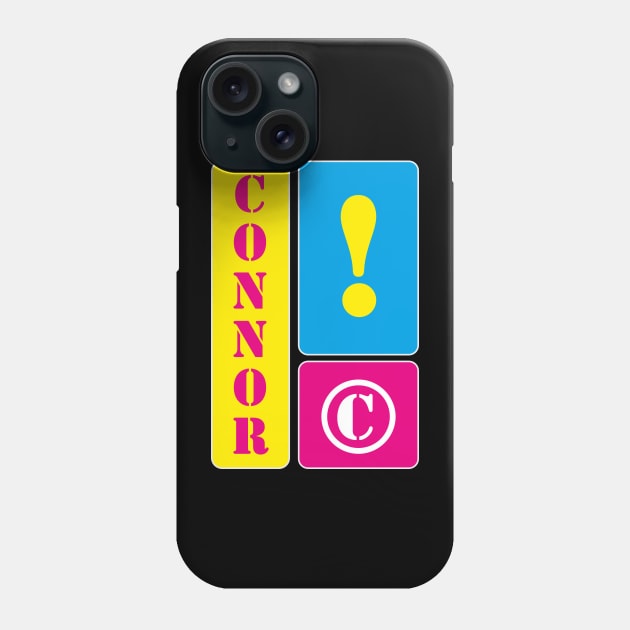 My name is Connor Phone Case by mallybeau mauswohn