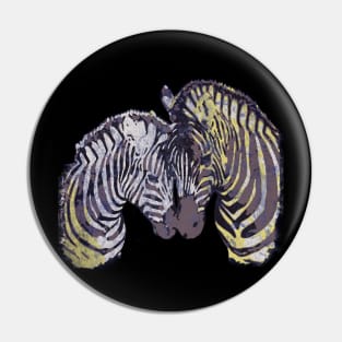 Zebra Lovers 1 Pin