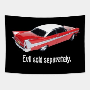 Christine Horror Movie 1958 Plymouth Fury Classic Car Tapestry