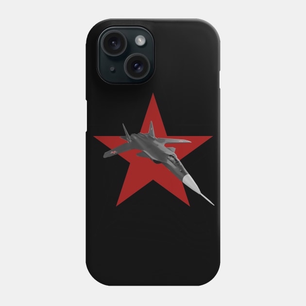 Sukhoi Su-47 Berkut USSR Russian Fighter Plane Phone Case by Dirty Custard Designs 