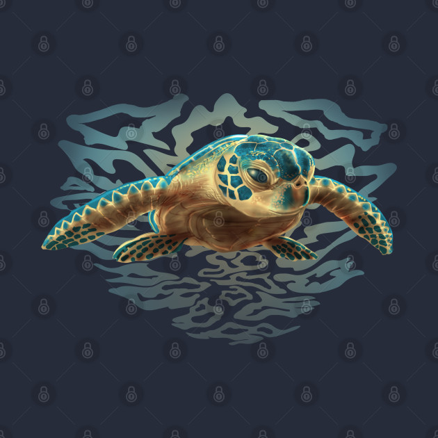 Baby Sea Turtle - Sea Turtle - Phone Case