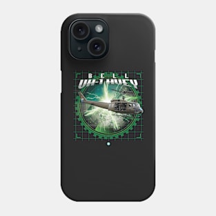 UH 1 Huey Vietnam Helicopter Crew Gift Phone Case